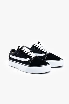 Kadın / Erkek Siyah Beyaz Old Skool Unisex Süet Günlük Spor Ayakkabı Sneaker