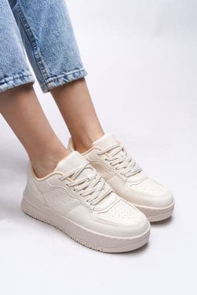Bej Kadın Sneaker 0012255