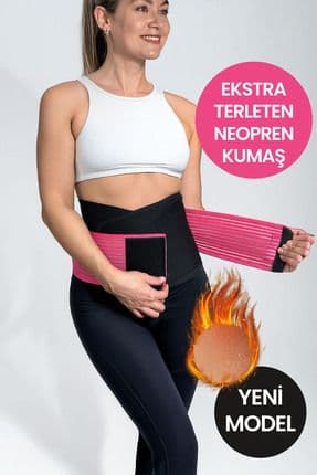 Göbek Karın Şekillendirici Inceltici Terletici Zayıflatma Dik Duruş Lohusa Termal Kemer Bel Korsesi