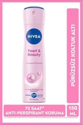 Kadın Sprey Deodorant Pearl&Beauty 150ml,72 Saat Anti Perspirant Koruma, Pürüzsüz Koltuk Altı