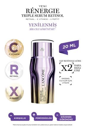 Rénergie Triple Serum Retinol Saf Retinol, Saf C Vitamini, X Peptit 20 ml 3614274368109