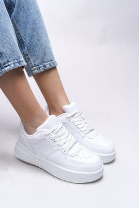 Beyaz Beyaz Kadın Sneaker 0012255
