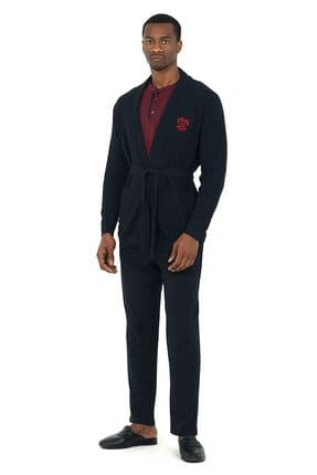 Ds Damat Classic Pijama Triko Rob Set 3 'lü LACİ-BORDO