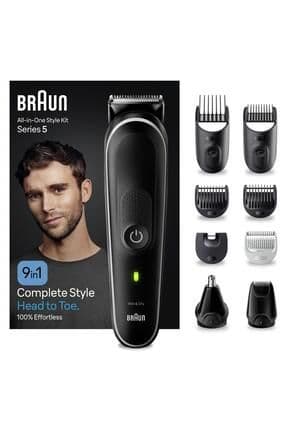 Series 5 Mgk5420 Hepsi Bir Arada Şekillendirme Seti, 9’u 1 Arada Erkek Bakım Kiti