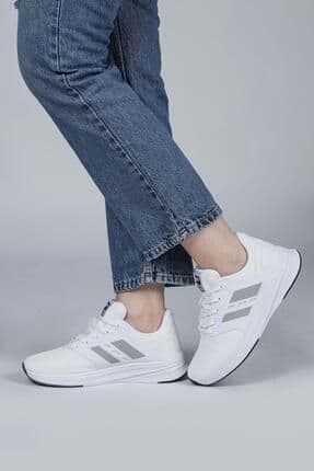 29964 Beyaz Kadın Sneaker Günlük Spor Ayakkabı