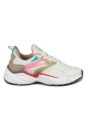 30905 Bej Kadın Sneaker Günlük Spor Ayakkabı