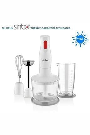 Shb-3147 3 Fonksiyonlu El Blender Seti - Beyaz / 300 Watt