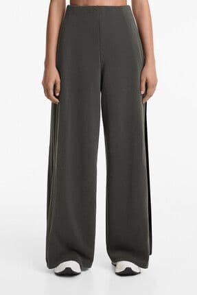 Modal içeren pileli Soft Touch bol pantolon