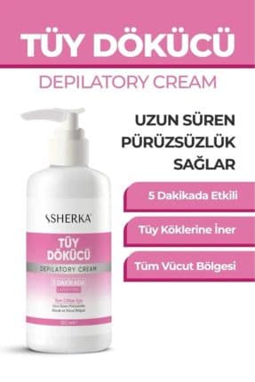 Lazer Etkili Tüy Dökücü Ve Tüy Azaltıcı Epilasyon Krem Tüm Cilt Tipleri Için (ÖZEL FORMÜL) 150 ml