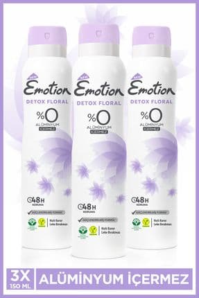 Detox Floral Kadın Deodorant 3x150ml