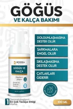 Göğüs Ve Kalça Büyütücü,. Şekillendirici, Dolgunlaştırıcı, Çatlak Giderici, Sıkılaştırıcı Krem 100ml
