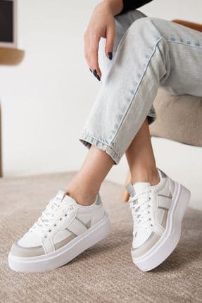 Garantili D2501 Günlük Ortopedik Kadın Sneaker Spor Ayakkabı