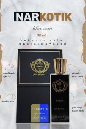 Narkotik Edp 50 ml Erkek Parfüm Afrodizyak Etkili