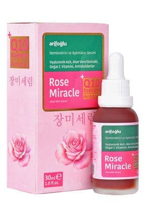 Rose Miracle Nemlendirici ve Aydınlatıcı Serum Anti Aging - GÜL SERUMU 30ml Arlab