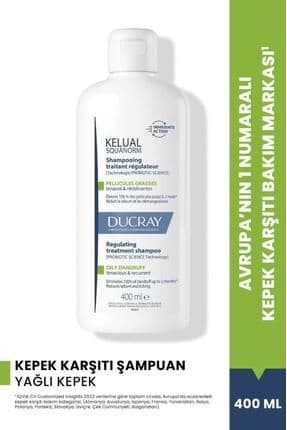 Kelual Squanorm Yağlı Saçlar için Kepek Şampuanı 400 ml