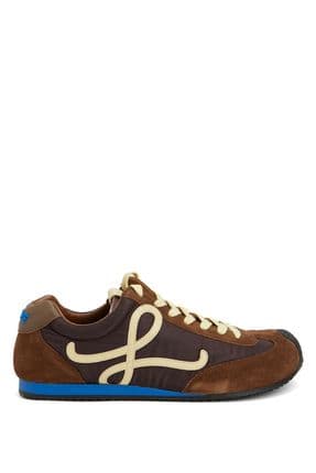 Flow Runner Sarı Kahve Erkek Deri Sneaker