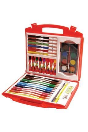 Boyama Çantası 8li Suluboya 8li Pastel Boya6lı Keçeli Kalem 12li Boya Kalemi 2b Goldfaber Kalem Set