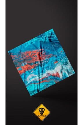 Unisex Pamuklu Çok Amaçlı Saç-Yüz Bağlanabıilir Motorcu Buff Bandana