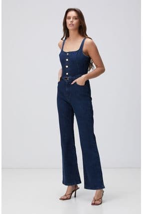 İndigo Denim Tulum
