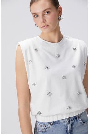 Kırık Beyaz T-shirt