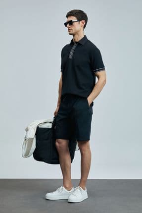Lord Smart Erkek Polo Tişört Siyah