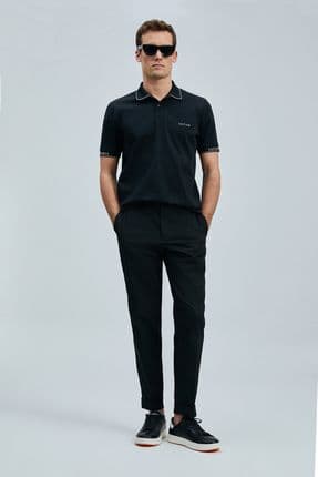 Hold Smart Erkek Polo Tişört Siyah