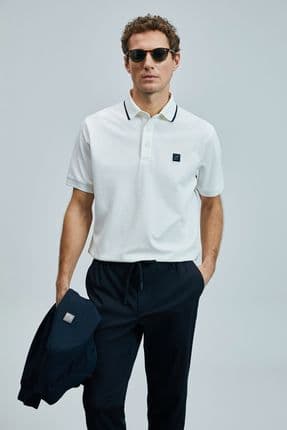 Echo Smart Erkek Polo Tişört Beyaz