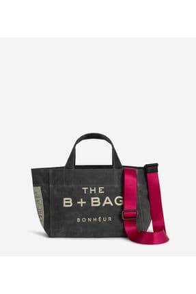 Canvas Ghost Gray Small Tote Bag