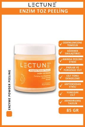 Enzim Toz Peeling Cilt Temizleyici | Arındırıcı Aydınlatıcı Aktif Tanecikli Yenileyici | 85 gr