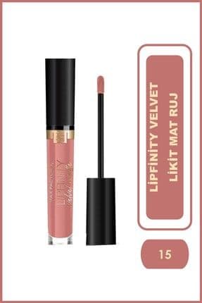 Mat Ruj - Lipfinity Velvet Matte RG Lipstick 015 Nude Silk 3.5ml 17Iv 8005610629612