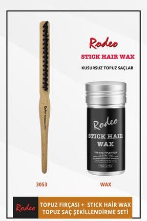 Stick Wax Profesyonel Topuz Fırçası 3053
