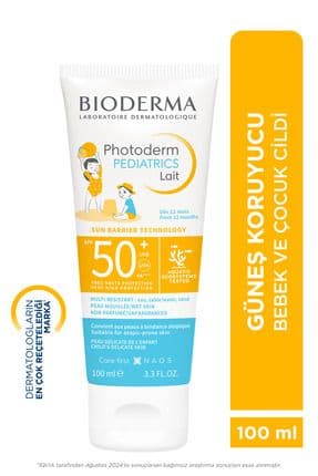Photoderm Pediatrics Lait SPF50+ Bebek, Çocuk Çok Yüksek Korumalı Süt Formda Güneş Kremi 100 ml