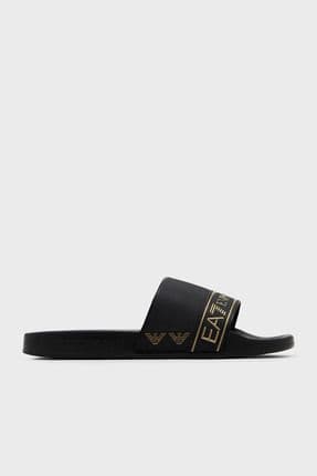 Logo Baskılı Şerit Detaylı Terlik Unisex TERLİK 7X000110 AF15128 MC139