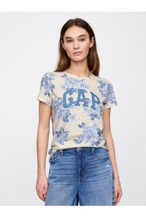 Kadın Çok Renkli Gap Logo T-Shirt