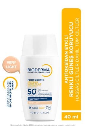 Photoderm XDefense Spf50+ Tüm Cilt Tipleri Antioksidan Etkili Renkli Güneş Kremi Very Light 40 ml