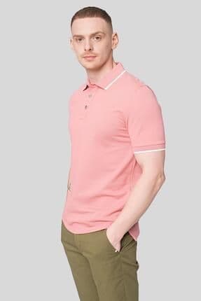 Erkek Polo T-shirt Pembe