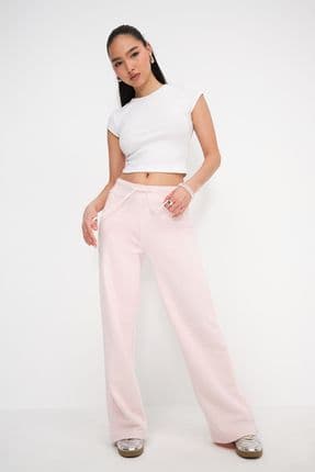 Beli Lastikli Wide Leg Eşofman EŞF10308-P10