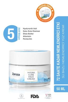 Ultra Yoğun Nemlendirici Yüz Kremi - 4d Hyaluronik Asit Hydra Cure Face Cream- 50ml