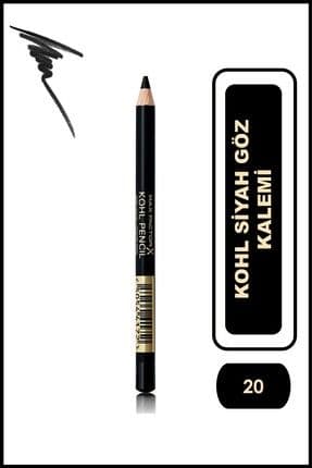 Siyah Göz Kalemi - Kohl Eye Liner Pencil 20 Black