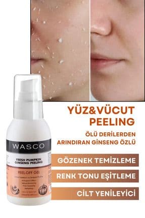 Ölü Derilerden Arındıran Ginseng Özlü, Yenileyici, Aydınlatıcı Yüz Ve Vücut Peelingi