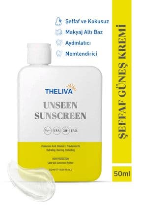 Aydınlatıcı Nemlendirici Şeffaf Su Bazlı Makyaj Altı Tüm Ciltler Için Vücut Yüz Güneş Kremi Spf 50
