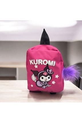 Kuromi kız çoçuk anaokulu mini sırt çantası