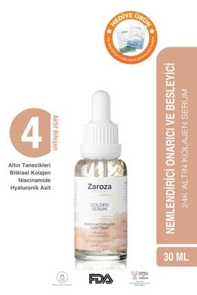 Altın Serum - 24 Ayar - Yaşlanma Karşıtı (24K ALTIN YAPRAKLI SERUM) - 30 ml
