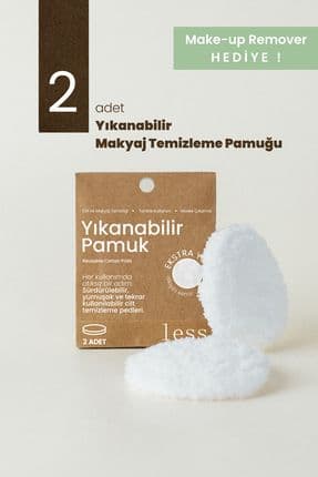 Yıkanabilir Makyaj Temizleme Pamuğu | 2'li