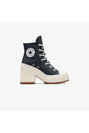 Chuck 70 De Luxe Heel Unisex Siyah Platform Sneaker