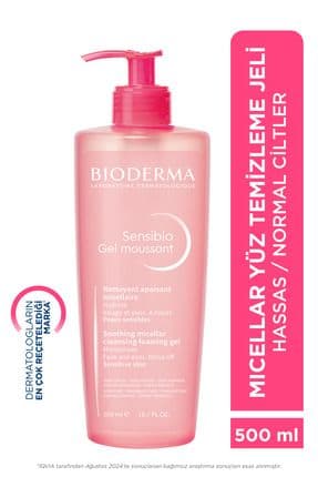 Sensibio Foaming Gel Hassas ve Normal Ciltler Durulanan Micellar Yüz Temizleme Jeli 500 ml