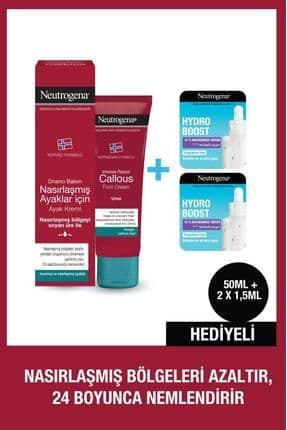 Nasırlaşmış Ayaklar İçin Ayak Kremi 50ml + Niasinamid Serum Hediye