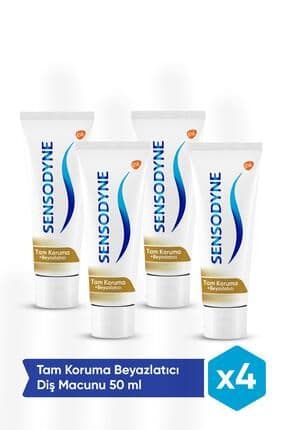 Tam Koruma Beyazlatıcı Diş Macunu 50 Ml. 4'lü Set