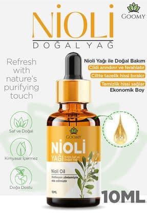 Nioli Yağı %100 Doğal Bitkisel Uçucu Yağ Niaouli Essential Oil 10ml
