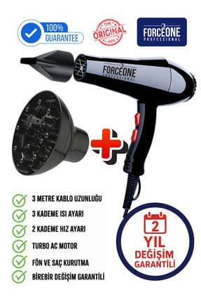 5500 Turbo Vigo Başlıklı Fön Makinesi – 2400 Performans